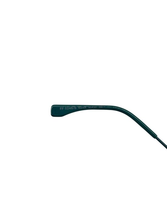 Fendi Round Frame Eyewear Sunglasses 53 22 Green main image 5
